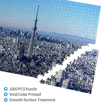 ジクソーパズル完成品メモリーオブ東京スカイツリー　７６ｘ５０ｃｍ ジクソーパズル完成品メモリーオブ東京スカイツリー